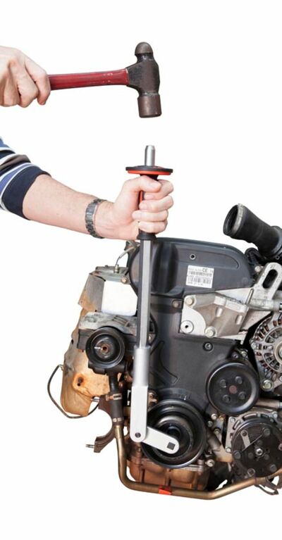 Hand impact clearance wrench